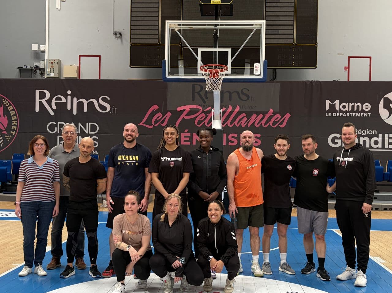 Atelier Basket avec le Champagne Basket Féminin