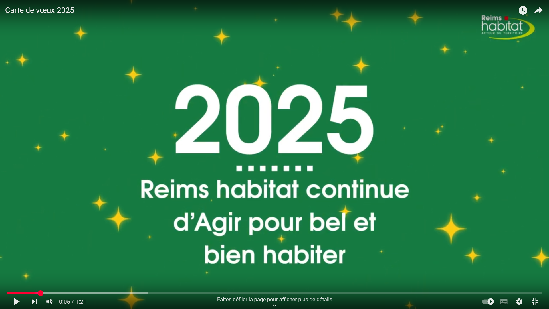 Carte de voeux 2025